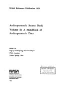 Anthropometric source book