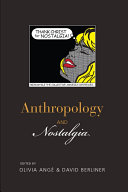 Anthropology and Nostalgia Pdf/ePub eBook