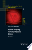 Python Scripting for Computational Science