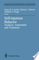 Self injurious Behavior Book