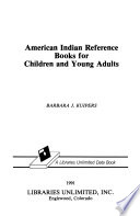 American Indian Reference Books for Children and Young Adults