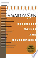 Resources, Values and Development