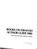 Books on Demand