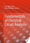 Fundamentals of Electrical Circuit Analysis Book