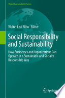 Social Responsibility and Sustainability Book