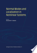 Normal Modes and Localization in Nonlinear Systems Book
