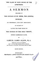 The Claim of God s House on the Affections  A Sermon     on Occasion of Laying the First Stone of the Church of the Holy Trinity  Within Habergham Eaves     Second Edition