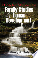 Qualitative Methods for Family Studies and Human Development Book