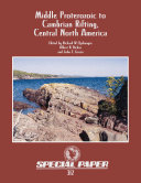 Middle Proterozoic to Cambrian rifting, central North America