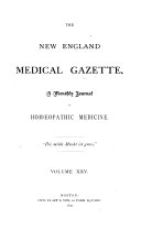 The New England Medical Gazette