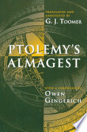 Ptolemy s Almagest Book