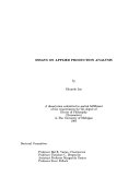 ESSAYS ON APPLIED PRODUCTION ANALYSIS (STOCK MARKET, HOSPITALS, SWITCHING).