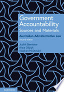 Cover of Government Accountability Sources and Materials