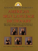 Random House American Sign Language Dictionary