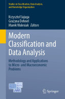 Modern Classification and Data Analysis