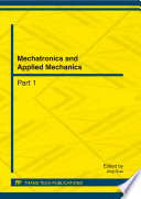 Mechatronics and Applied Mechanics Book