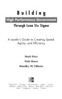 A Leaders Guide to Creating Speed and Efficiency Agility Building High Performance Government Through Lean Six Sigma 