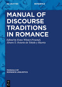 Manual of Discourse Traditions in Romance