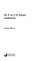 An A to Z of School Leadership