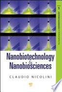 Nanobiotechnology and Nanobiosciences Book