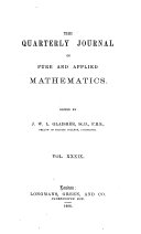The Quarterly Journal of Pure and Applied Mathematics ...