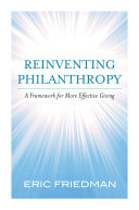 Reinventing Philanthropy