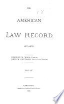 The American Law Record