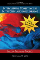 Intercultural Competence in Instructed Language Learning