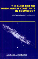 The Quest for the Fundamental Constants in Cosmology