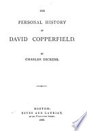 The Personal History of David Copperfield Book