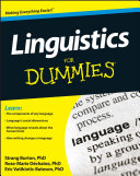 Linguistics For Dummies Pdf/ePub eBook