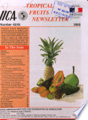 Tropical Fruits Newsletter