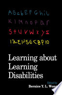 Learning About Learning Disabilities Book