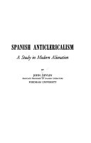 Spanish Anticlericalism