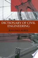 Dictionary of Civil Engineering PDF Book By Jean-Paul Kurtz