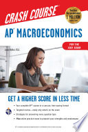 AP® Macroeconomics Crash Course, For the 2021 Exam, Book + Online