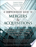 A Comprehensive Guide to Mergers   Acquisitions Book