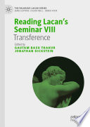 Reading Lacan   s Seminar VIII