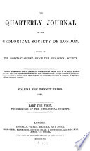The Quarterly Journal of the Geological Society of London
