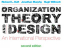 Organization Theory and Design Book