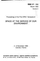 Space at the Service of Our Environment Book