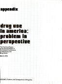 Patterns and consequences of drug use.- v.2. Social responses to drug use.- v.3. The legal system and drug control.- v.4. Treatment and rehabilitation
