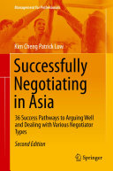 Read Pdf Successfully Negotiating in Asia