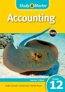 Study and Master Accounting Grade 12 CAPS Learner s Book Book