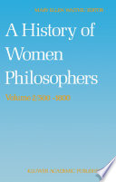 A History of Women Philosophers Book PDF