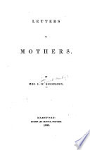 Letters to Mothers Book