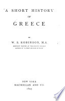 A Short History of Greece