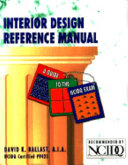 Interior Design Reference Manual Book