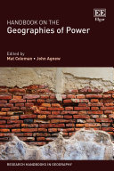 Handbook on the Geographies of Power