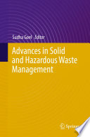 Advances in Solid and Hazardous Waste Management Book